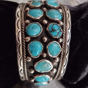 Turquoise and Silver bracelet